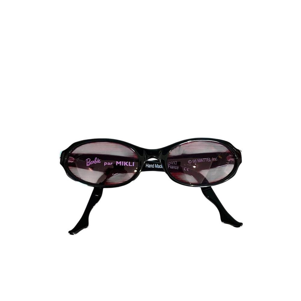 VINTAGE ALAIN MIKLI FOR BARBIE BLACK " LEGS " SUNGLASSES